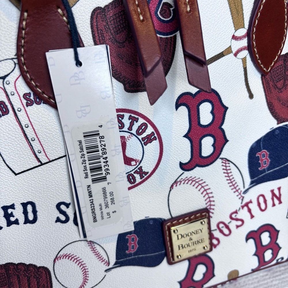 Dooney & Bourke Boston Red Sox Satchel - Picture 2 of 9